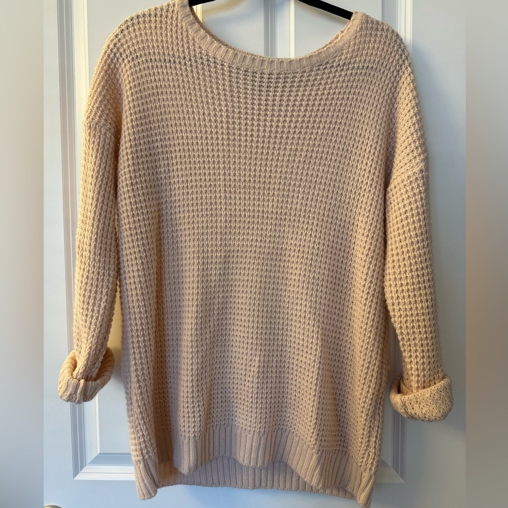 Forever 21 Soft soft pink Knit Sweater